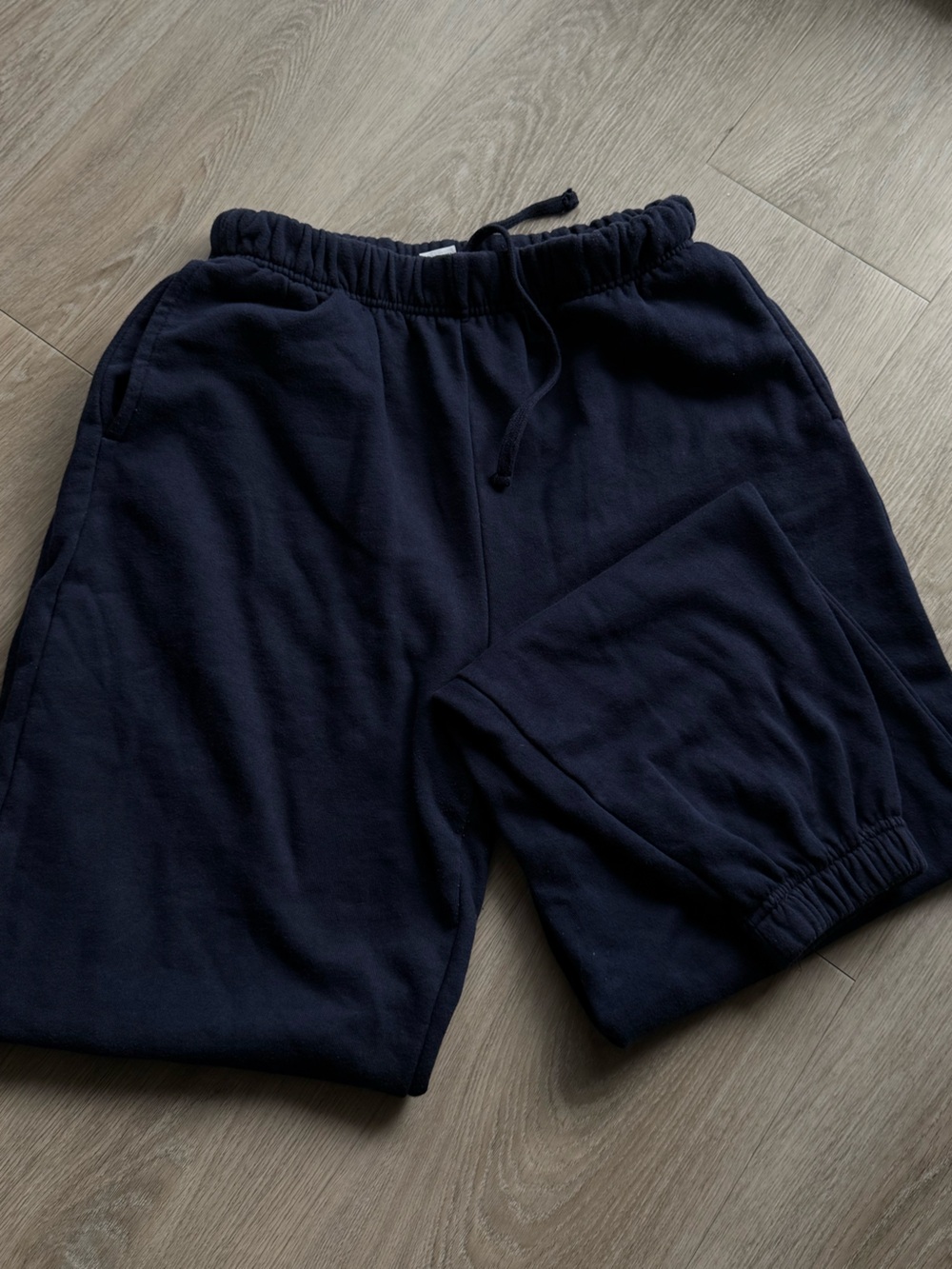 Garage Dark Navy Drawstring Joggers